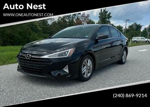 Phantom Black 2019 Hyundai ELANTRA SEL Sedan
