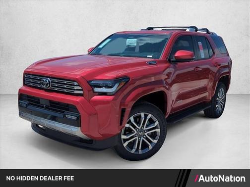 Supersonic Red 2026 Toyota 4Runner Limited