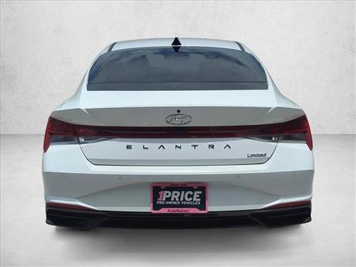 Quartz White 2021 Hyundai ELANTRA Limited