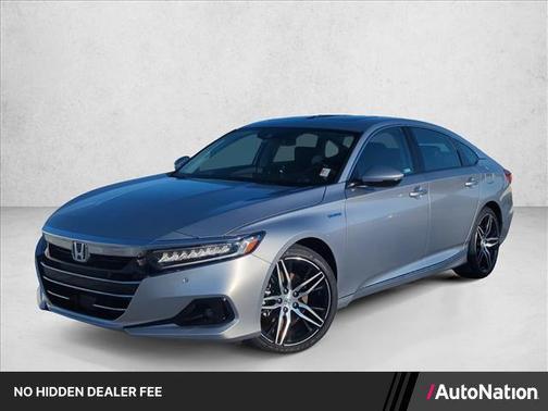 Lunar Silver Metallic 2021 Honda Accord Hybrid Touring