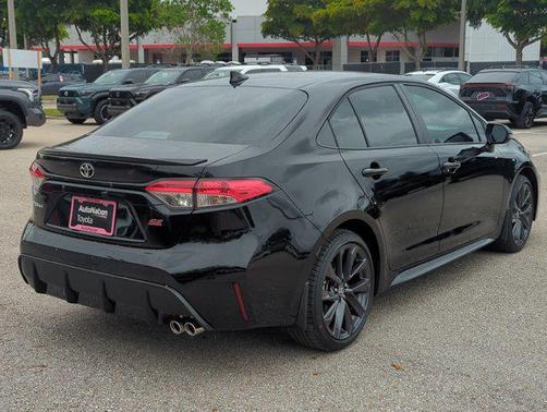 Midnight Black Metallic 2026 Toyota Corolla SE