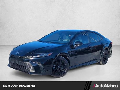 Midnight Black Metallic 2026 Toyota Camry SE