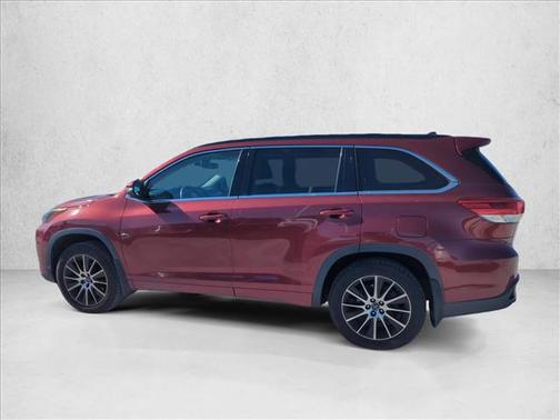 Salsa Red Pearl 2018 Toyota Highlander SE
