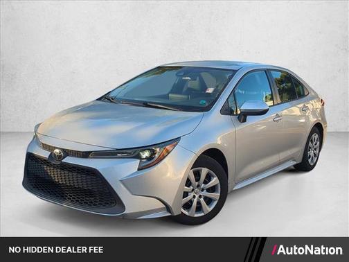 Classic Silver Metallic 2021 Toyota Corolla LE