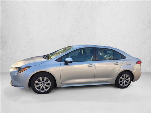 Classic Silver Metallic 2021 Toyota Corolla LE