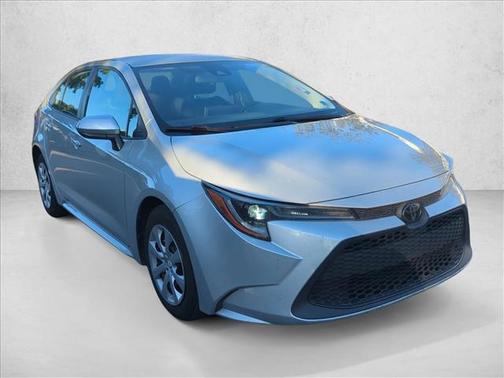 Classic Silver Metallic 2021 Toyota Corolla LE