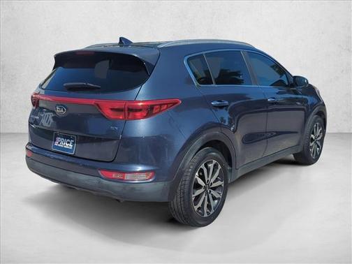 Pacific Blue 2017 Kia Sportage EX