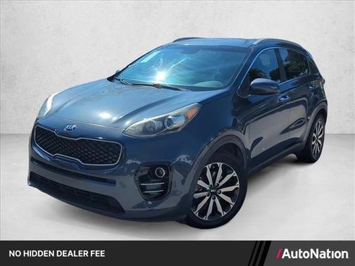 Pacific Blue 2017 Kia Sportage EX