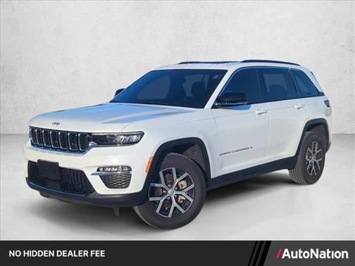 Bright White Clearcoat 2024 Jeep Grand Cherokee Limited