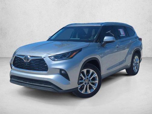 Celestial Silver Metallic 2021 Toyota Highlander Platinum