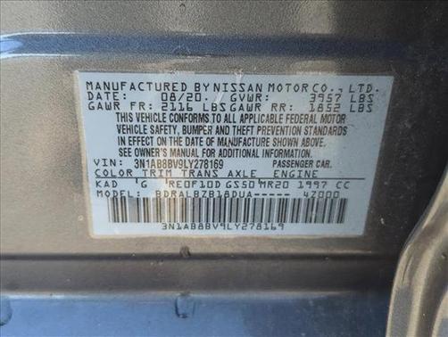 2020 Nissan Sentra S