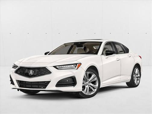 Platinum White Pearl 2023 Acura TLX Technology