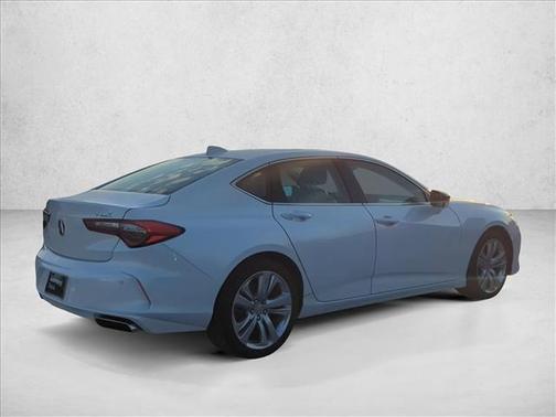 Platinum White Pearl 2023 Acura TLX Technology