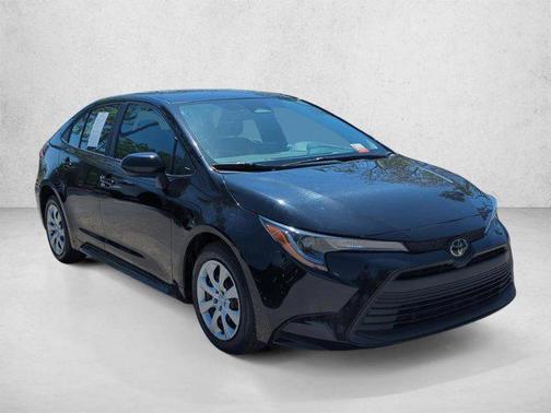 Midnight Black Metallic 2024 Toyota Corolla LE