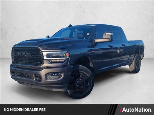 Granite Crystal Metallic Clearcoat 2023 RAM 3500 Laramie Mega Cab 4x4 6'4' Box