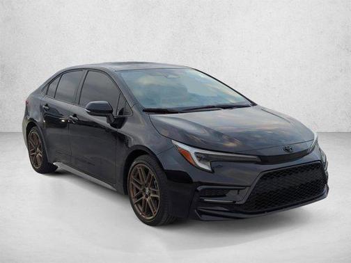 Midnight Black Metallic 2024 Toyota Corolla Nightshade Edition