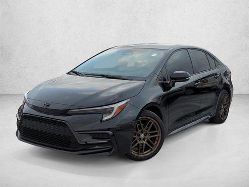 Midnight Black Metallic 2024 Toyota Corolla Nightshade Edition