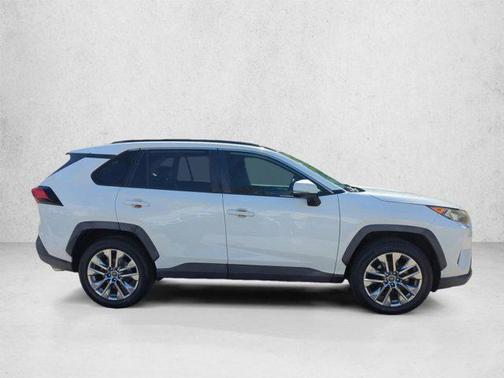 Super White 2019 Toyota RAV4 XLE Premium
