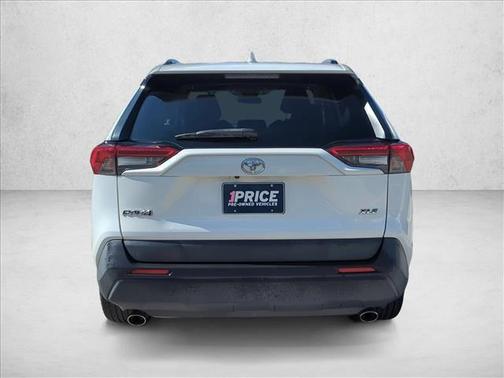 Super White 2019 Toyota RAV4 XLE Premium