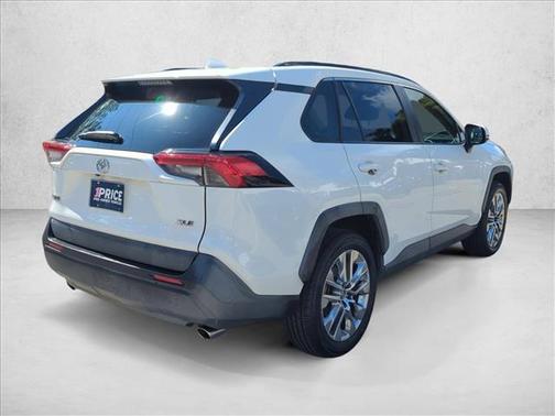 Super White 2019 Toyota RAV4 XLE Premium