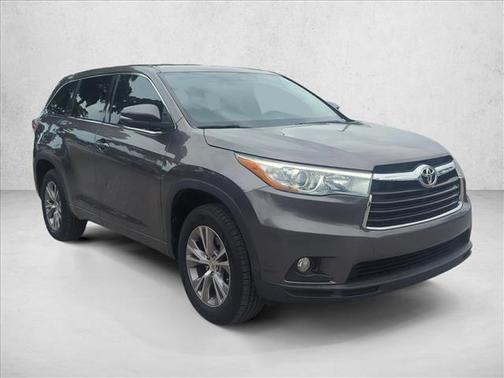 Predawn Gray Mica 2015 Toyota Highlander LE Plus