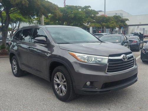 Predawn Gray Mica 2015 Toyota Highlander LE Plus