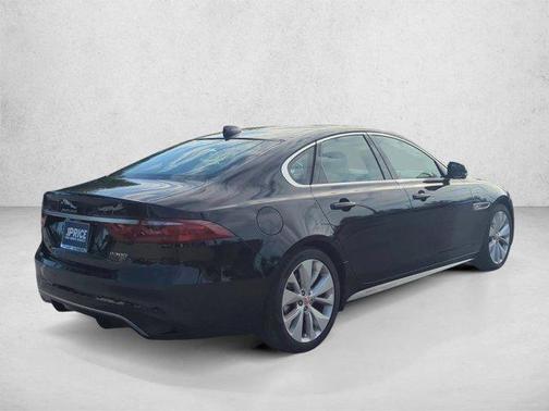 Santorini Black Metallic 2021 Jaguar XF R-Dynamic SE P300 AWD Automatic