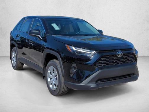 Midnight Black Metallic 2025 Toyota RAV4 LE