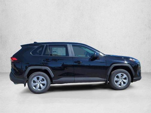 Midnight Black Metallic 2025 Toyota RAV4 LE