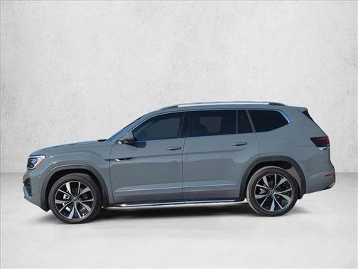 Pure Gray 2025 Volkswagen Atlas 2.0T SEL Premium R-Line 4MOTION