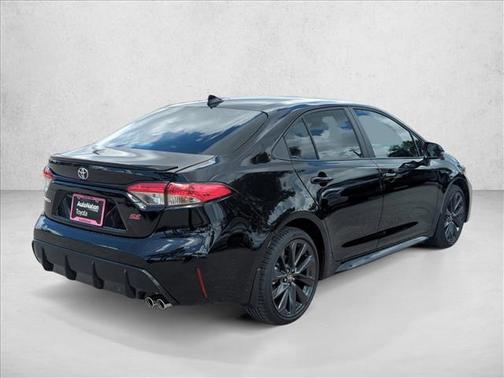 Midnight Black Metallic 2026 Toyota Corolla SE