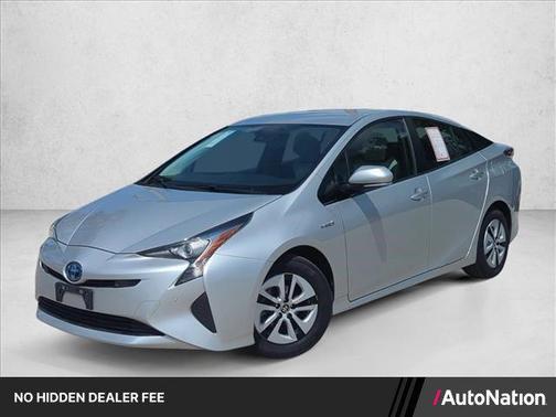 Classic Silver Metal 2018 Toyota Prius Three