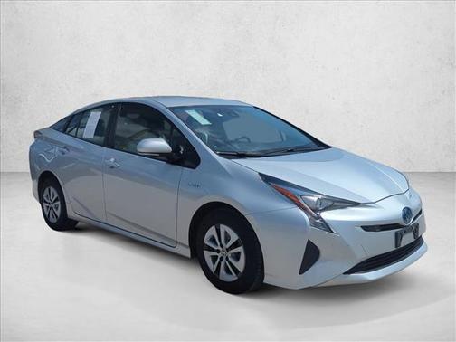 Classic Silver Metal 2018 Toyota Prius Three