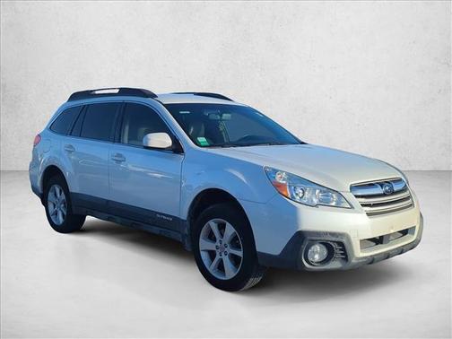 Satin White Pearl 2014 Subaru Outback 2.5i Premium