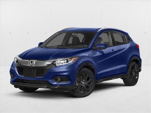 Aegean Blue Metallic 2021 Honda HR-V 2WD Sport