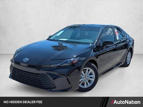 Midnight Black Metallic 2026 Toyota Camry LE