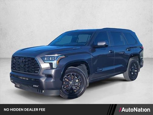 Magnetic Gray Metallic 2024 Toyota Sequoia Platinum