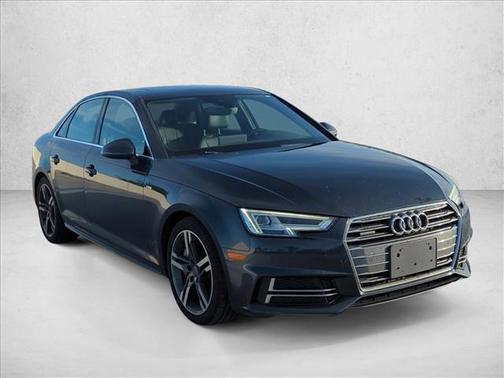 Black 2017 Audi A4 2.0T Premium Plus