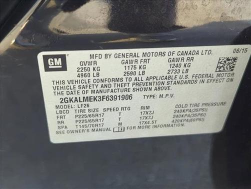 2015 GMC Terrain SLE-1