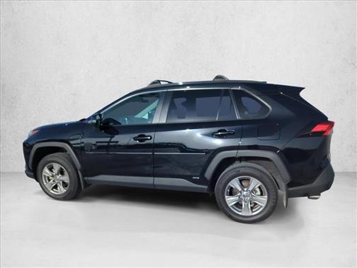 Midnight Black Metallic 2023 Toyota RAV4 Hybrid LE