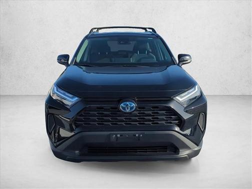 Midnight Black Metallic 2023 Toyota RAV4 Hybrid LE