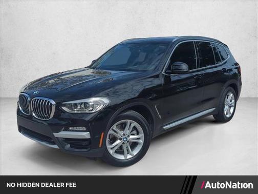Jet Black 2019 BMW X3 sDrive30i