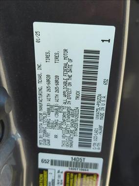 Gray 2025 Toyota Tundra Platinum