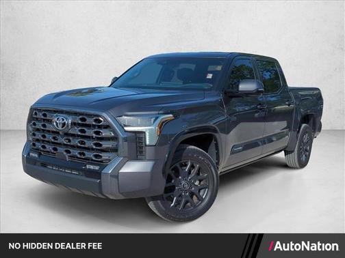Gray 2025 Toyota Tundra Platinum