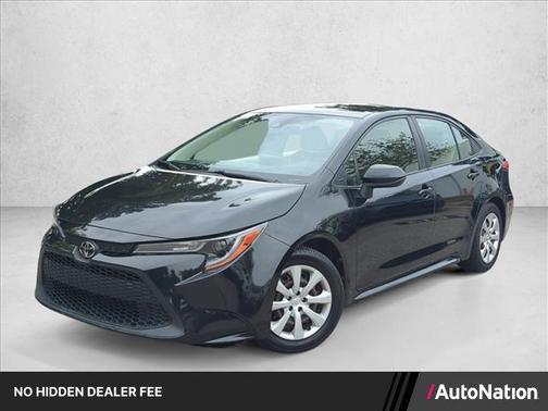Black Sand Pearl 2021 Toyota Corolla LE