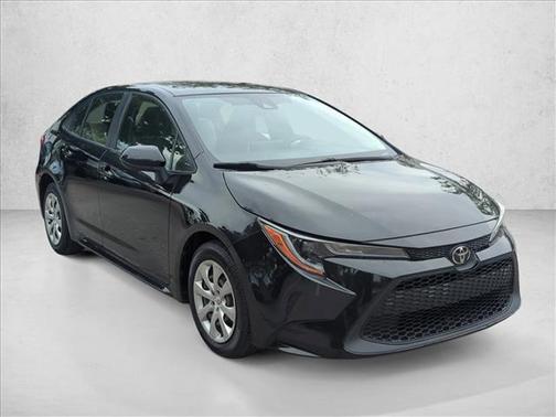 Black Sand Pearl 2021 Toyota Corolla LE