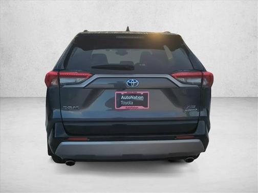 Magnetic Gray Metallic/Midnight Black Metallic 2024 Toyota RAV4 Hybrid SE