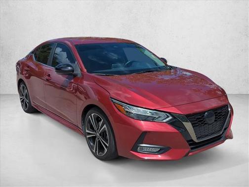 Scarlet Ember Tintcoat 2022 Nissan Sentra SR