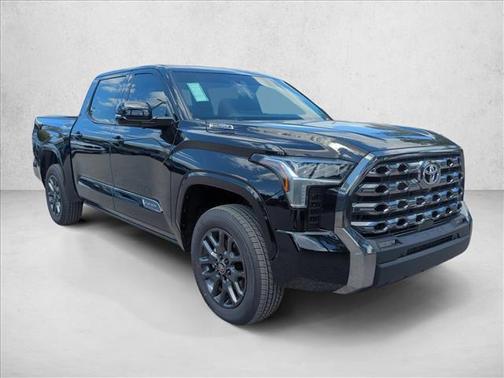 Midnight Black Metallic 2026 Toyota Tundra Hybrid Platinum