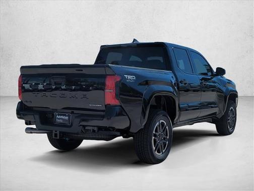 Black 2025 Toyota Tacoma Hybrid TRD Sport
